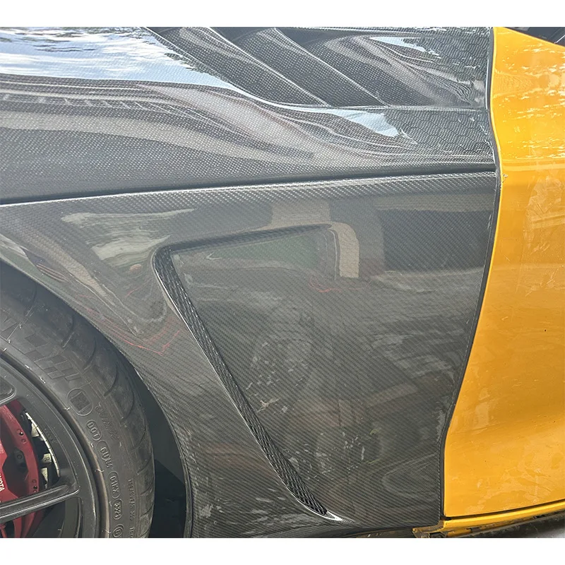 

Боковые накладки на крылья из карбона Fengxuan для Toyota Supra A90 2019-2021, передние боковые панели, брызговики