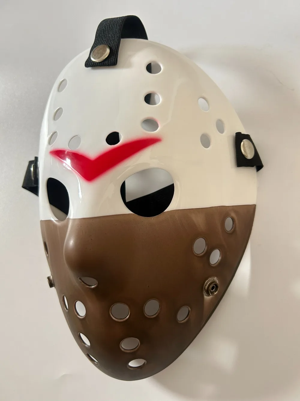Nowa maska hokejowa Jasona Voorheesa, maska horrorowa, maska do cosplayu, maska na Halloween, maska karnawałowa dla mężczyzn