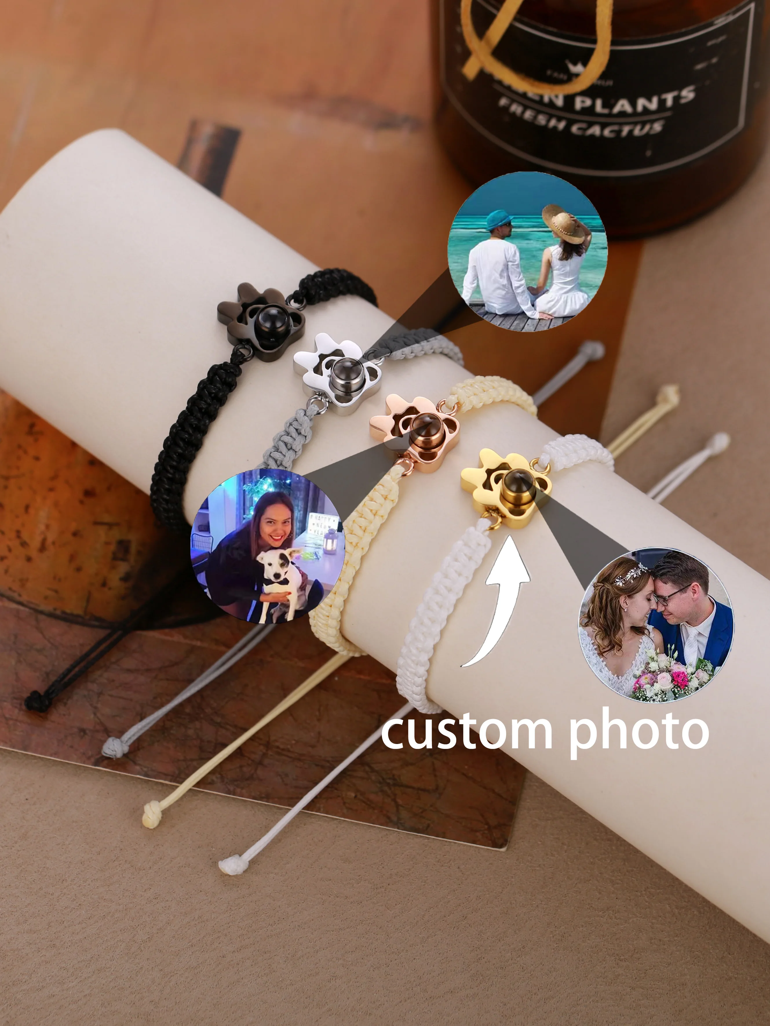 

Индивидуальный цветной фотопроекционный подарок для семьи, друзей, домашних животных, вход на память, персонализированный домашний декор, фотолампа