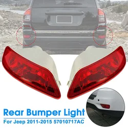 For Jeep Compass Grand Cherokee Dodge 2011-2018 57010716AC 57010717AC Left Right Rear Bumper Reflector Brake Light Tail Lamp