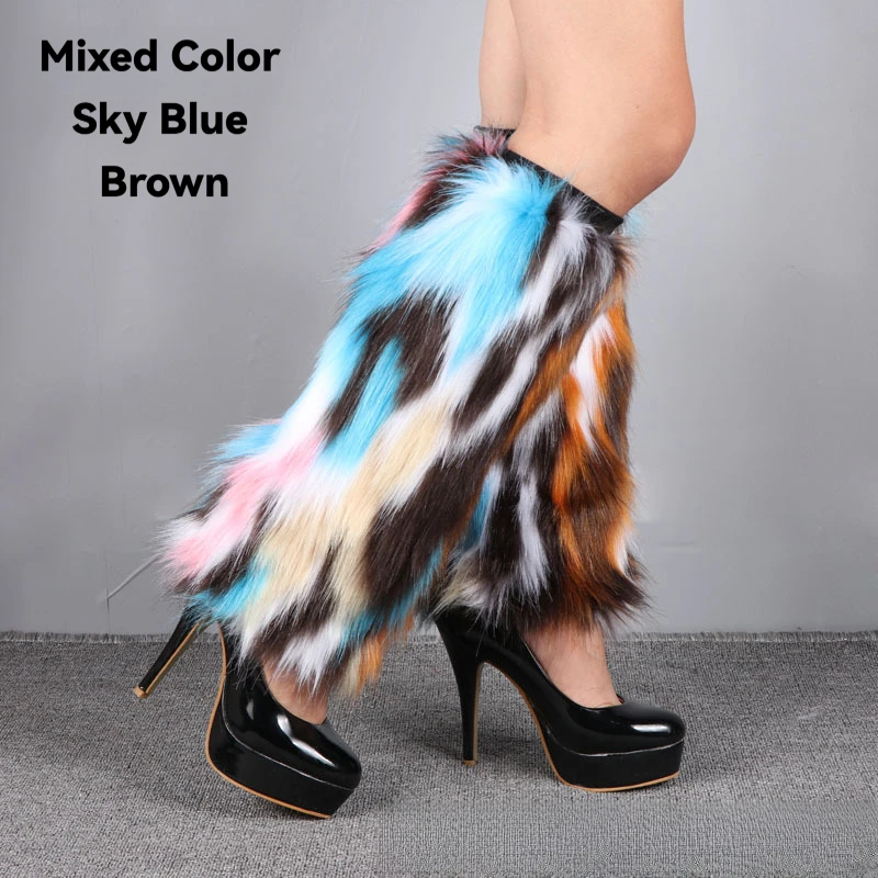 2026-new-multi-color-soft-fur-long-leg-warmers-women-y2k-plush-warm-boot-covers-western-party-mixed-color-leg-sleeves-luxury