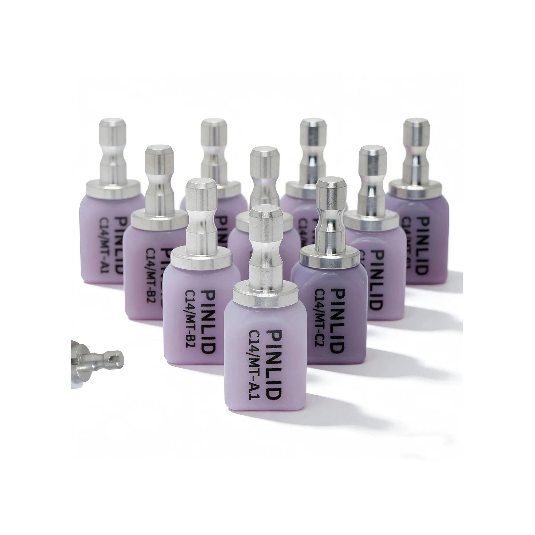 

Стоматологический блок из дисиликата лития C14, серия средней прозрачности, для зуботехнических лабораторий, реставрационный материал, 5 шт./упаковка