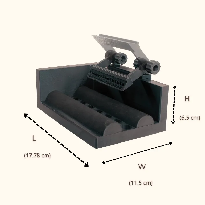 Adjustable Manual Labeling Tool for Bottles  Wine Bottle Label Positioner Applicator
