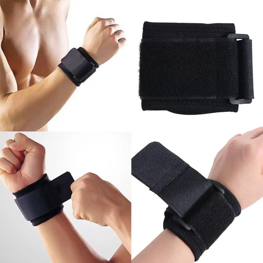 

Breathable Adjustable Soft Wristband Compression Adjustable Gym Sports Wristband Safety Soft Wrist Support Brace Weightlifting