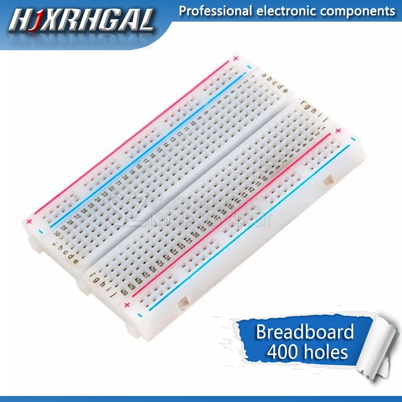 1PCS 400 Points Solderless Bread Board Breadboard PCB Test Board hjxrhgal