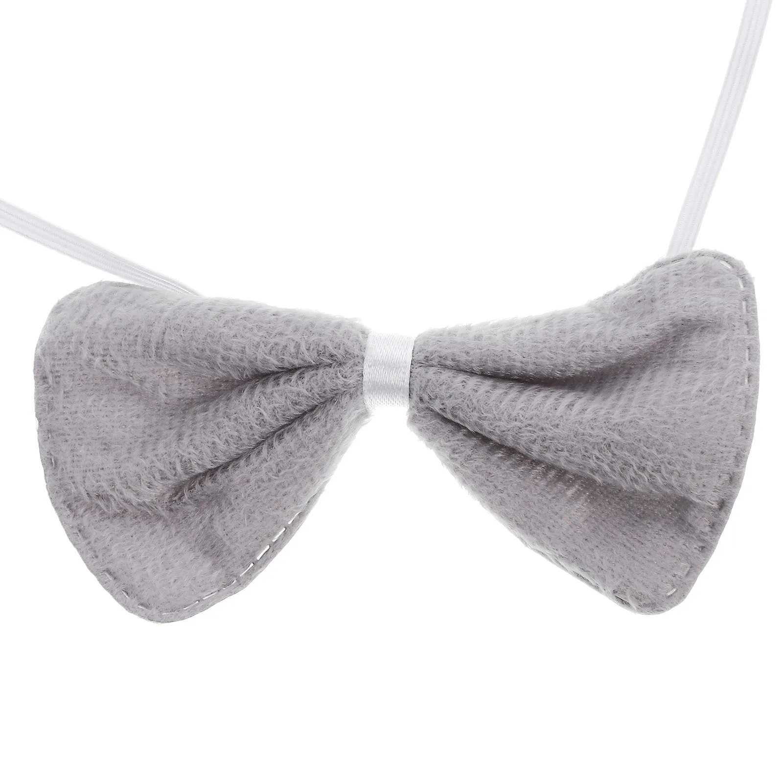 1 Set Elefanten-Kostüm-Set Tierohren-Stirnband Schwanz Fliege Niedlicher Leichter Bequemer Party-Kopfschmuck Cosplay-Zubehör