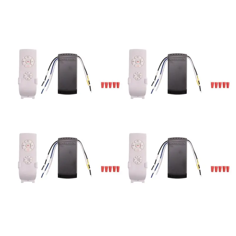 

Универсальный комплект дистанционного управления для потолочного вентилятора и светильника AB11-4X, 220В, с таймером, регулировкой скорости вращения, передатчиком и приемником