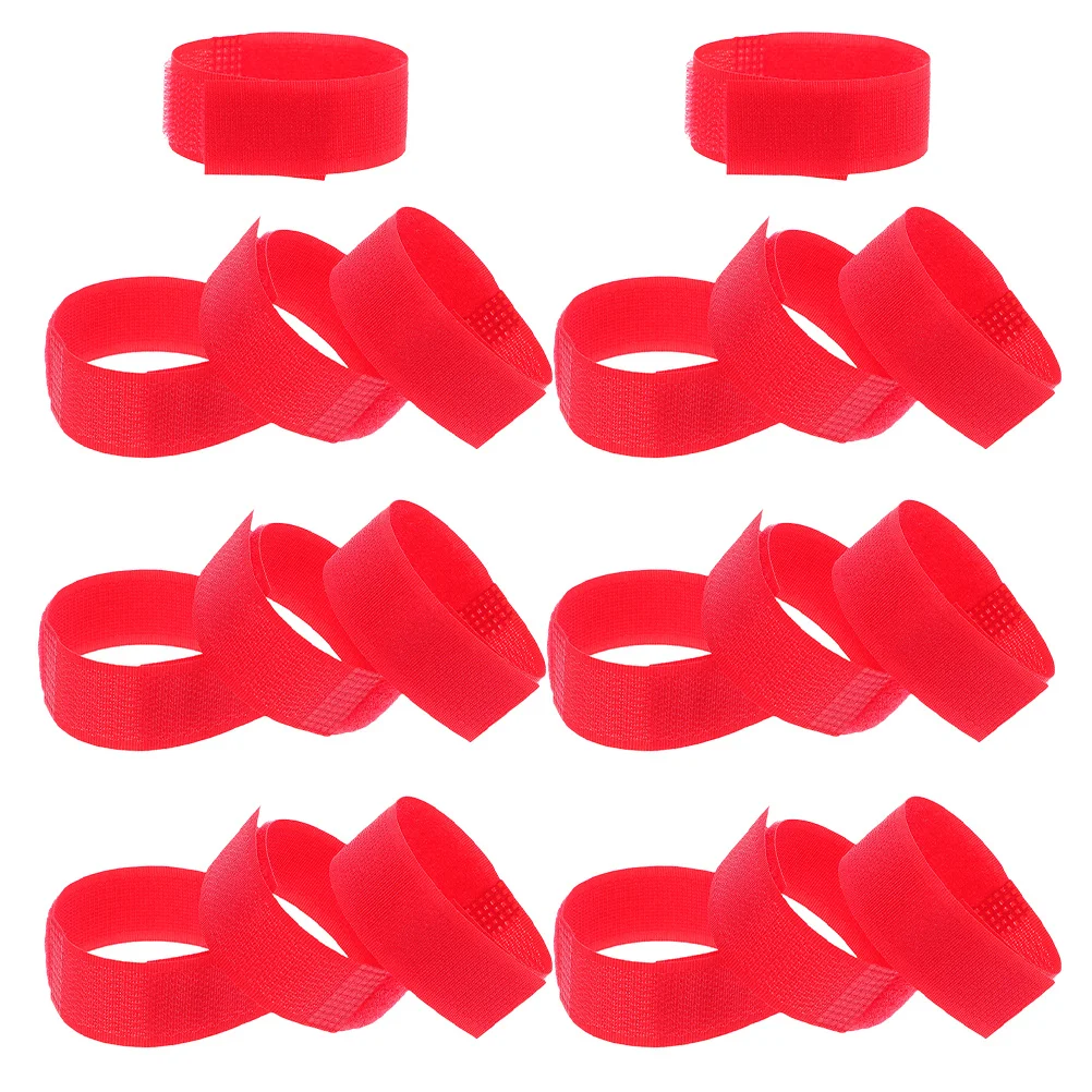 

20Pcs Non-Slip Pet Boot Straps Adjustable Elastic Fixing Bands for Dog Shoes Winter Hiking Feet Safety Retention Strap Set