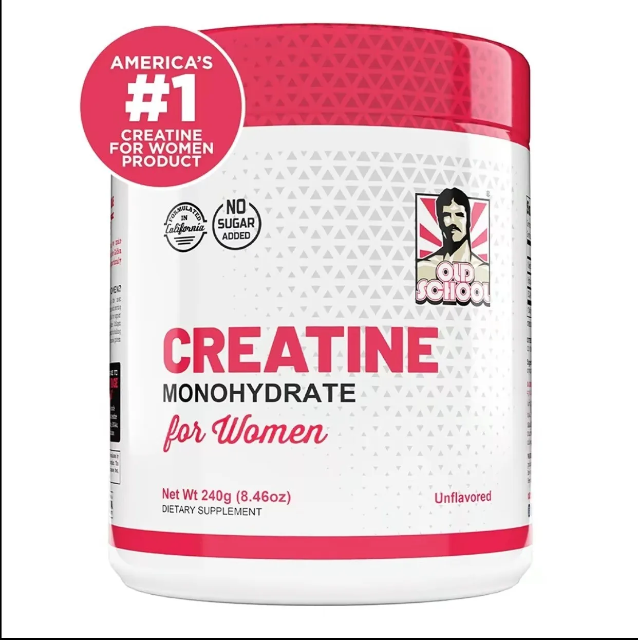 

Creatine Monohydrate for Women - Supports Lean Muscle and Recovery, Energy and Endurance, and Balances Hormones