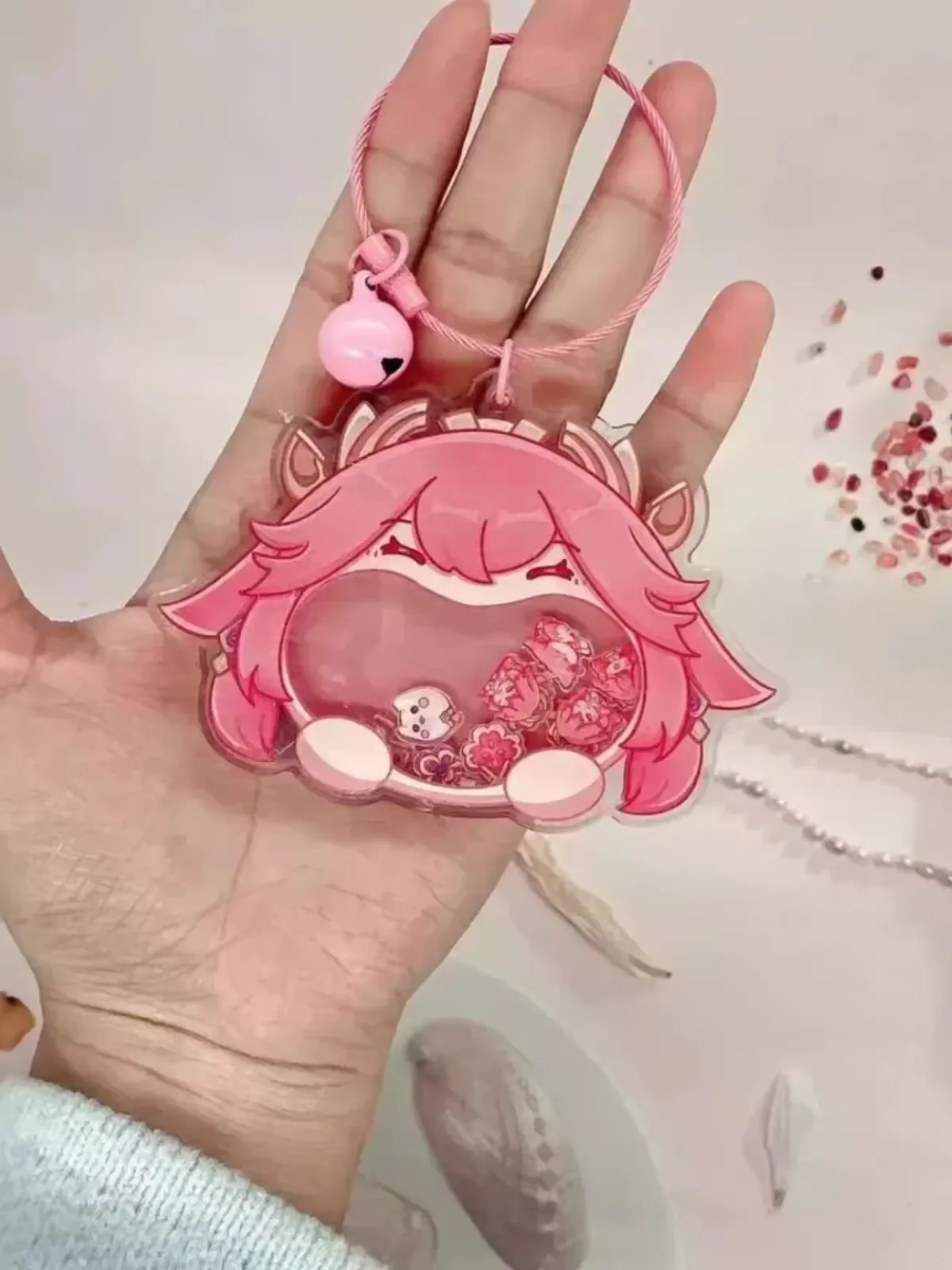 Аксессуары для косплея «сделай сам», игра GENSHIN IMPACT Xiao, аниме, 3D брелок Furina, акриловый кулон Yae Miko, подарок на Хэллоуин для детей