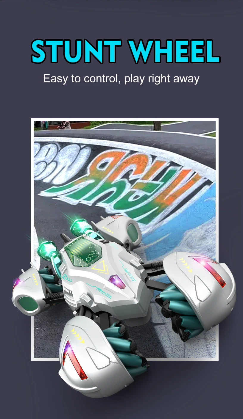 13CH RC Stunt รถ 4WD การเปลี่ยนรูปหุ่นยนต์รถ Gesture Sensing 360 หมุน Off-Road Drift Racing รถเพลงเด็กของขวัญ