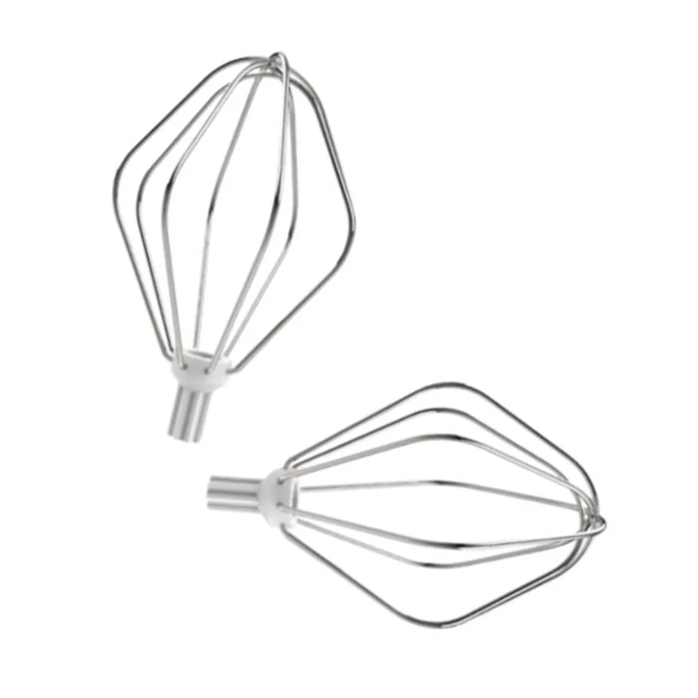 2Pcs Stainless Steel Wire Whips Compatible For Bosch Mixers For Cream Eggs Baking Dessert Kitchen Attachment Replacement