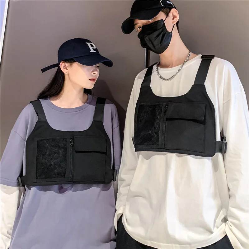 Tactical Chest Rig Bag Function Walkie-talkie bag Unisex Chest Pack Adjustable prethoracic Bags man Outdoor sport Vest backpack