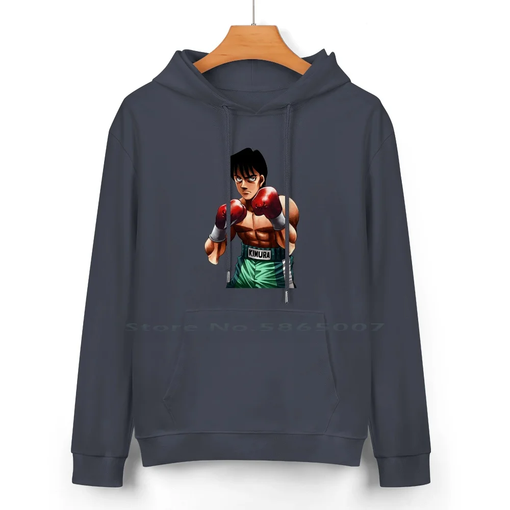 Kimura Pure Cotton Hoodie Sweater 24 Colors Ippo Makunouchi Takamura Kamogawa Gym Mamoru Aoki Masaru Genji Kimura Tatsuya Sendo