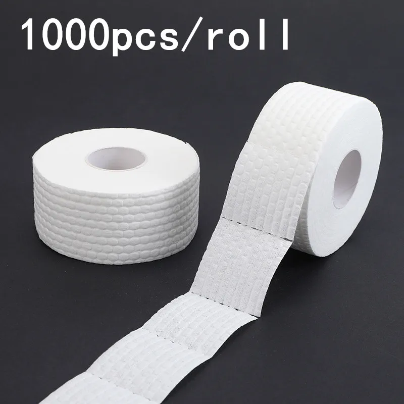 500/1000 قطعة لوحة قطن المهنية مسمار مسح رشاقته الوبر الحرة مسمار الفن هلام مزيل طلاء الأظافر مستحضرات التجميل تنظيف مسمار مسح القطن