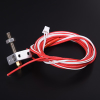3D Printer Extruder 12V 40W For 3D Printer Anet A2 A8 Heater MK8 Nozzle Set 1.75MM Themostat Heater Nozzle 20x 20x10Mm