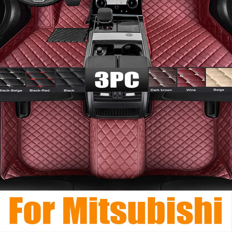 

Car Floor Pad for Mitsubishi Outlander PHEV GM GN ZM 2022~2024 Liner TPE Waterproof Full Cover Space Ttrunk Mat Rug Accessories