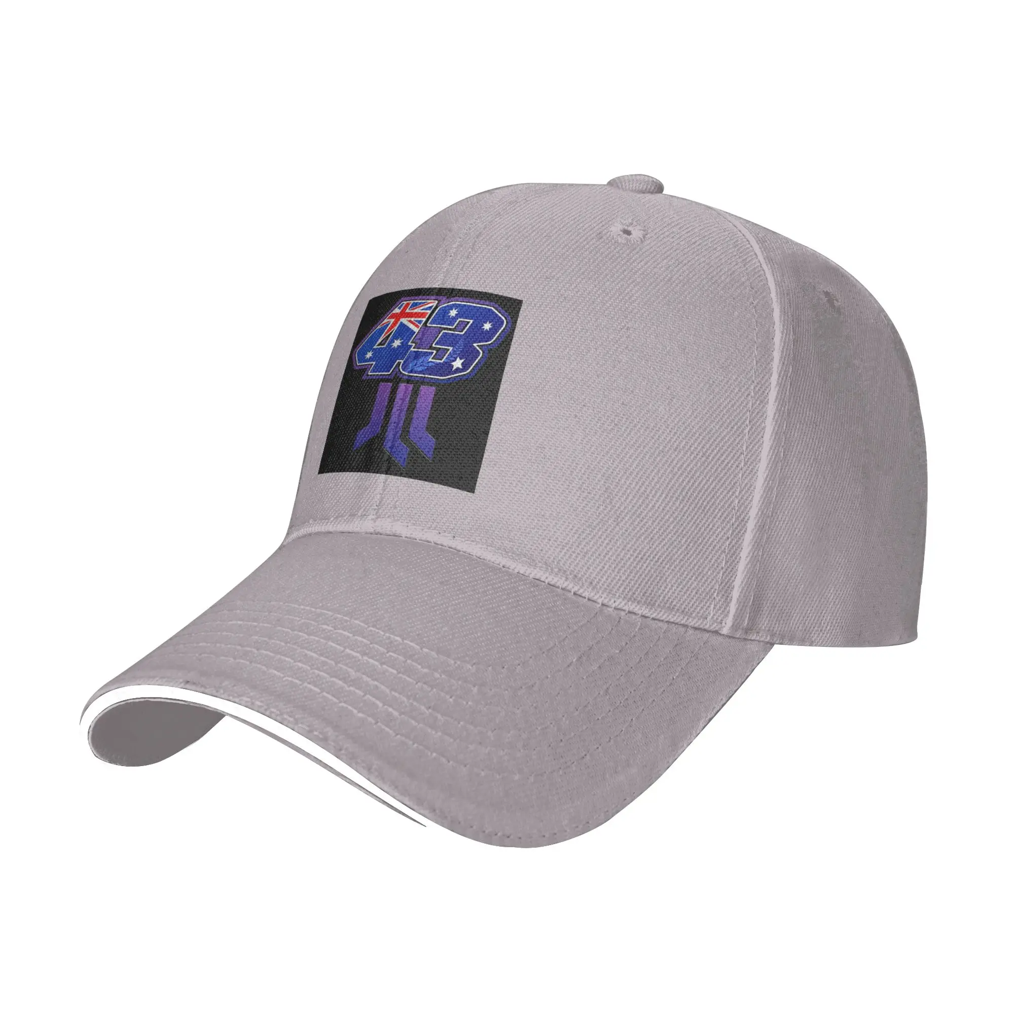 Jack Miller Number 43 Cap Casual Baseball Caps Adjustable Hat Hip Hop Summer Unisex Baseball Hats Customizable