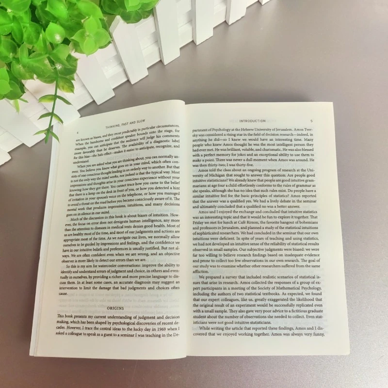 أفضل المبيعات Kahneman التفكير، قراءة سريعة وبطيئة الكتب الإنجليزية للبالغين مدى الحياة يستحق كتاب الإدارة الاقتصادية الحكمة