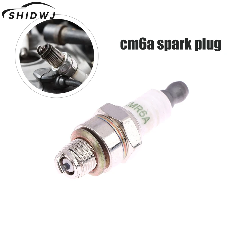 

CM6A Spark Plug For 4-stroke Motorcycle Dirt Pit Bike Motocross ATV Quad CM6A Lawn Mower Spark Plug