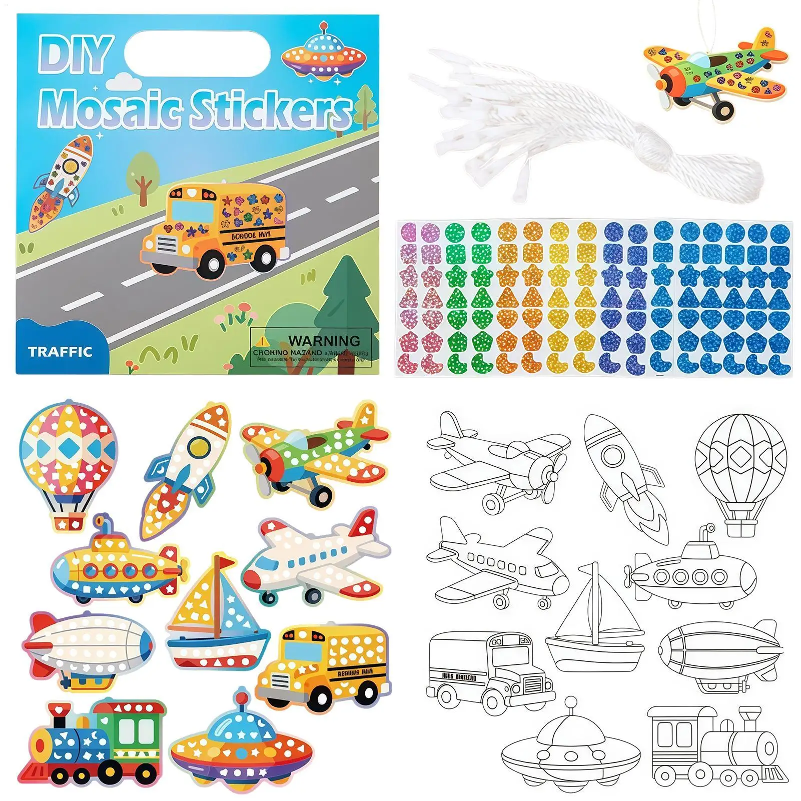 pacotes-de-adesivos-para-criancas-2-em-1-kits-de-artesanato-divertidos-diy-adesivos-de-animais-fofos-conjunto-de-colorir-para-meninos-e-meninas-quarto-infantil