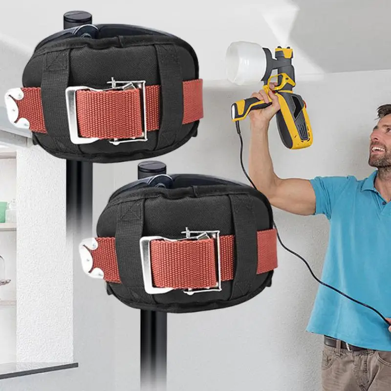 Trampoli Cinghie per gambe Trampoli regolabili per cartongesso Cinghie per gambe regolabili Attrezzatura di sicurezza Strumento in nylon Uso di costruzione per il cablaggio