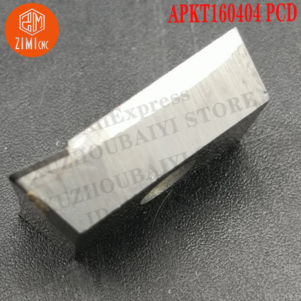 APKT160404 PCD APKT 160404 CNC Tools Carbide Milling Inserts Turning Tools CNC Cutter Lathe Blade Indexable Tools cutting tools
