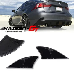 Car Rear Bumper Reflector Tail Brake Light ABS Cover Housings For Lexus IS250 IS300 IS350 IS200t IS-F 2014-2020 No Bulb/Socket