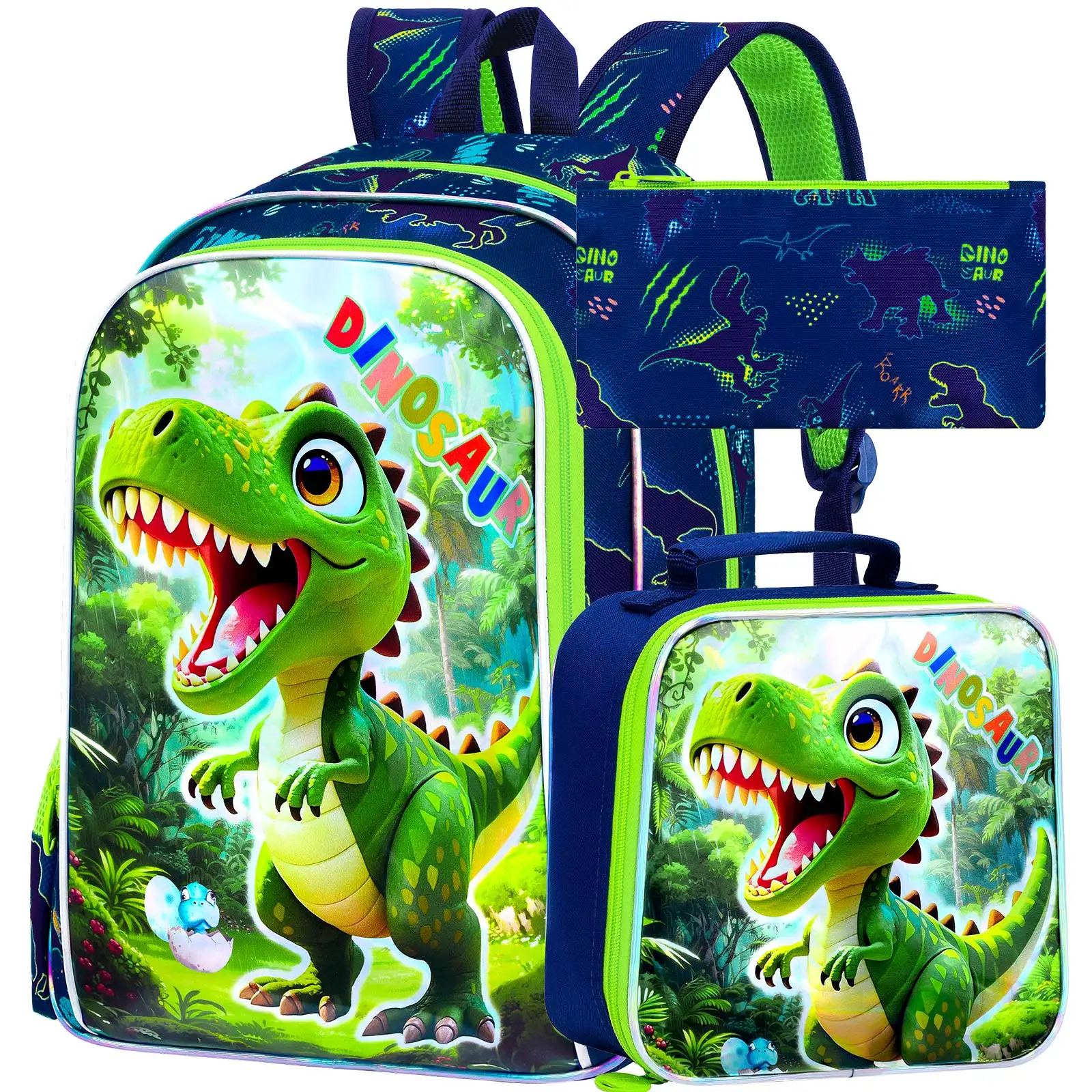 sac-a-dos-pour-garcons-3-pieces-sac-a-dos-dinosaure-pour-enfants-de-16-pouces-avec-boite-a-lunch-sac-d'ecole-pour-enfant-en-bas-age