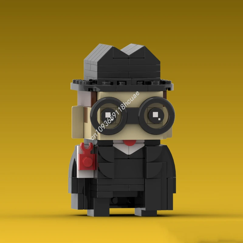 

163 шт. MOC Arnold Toht Raiders of the Lost Arkes Brickheadz Строительные блоки STEAM Learning Практические способности Рождественская игрушка в подарок