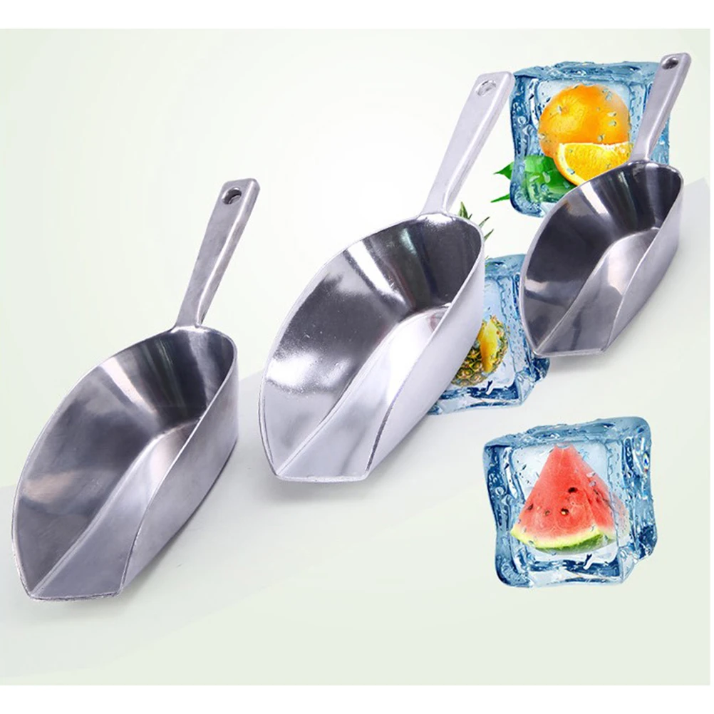 

Multifunctional Ice Shovel Flour Aluminum Alloy Food Scoops Candy Protein Powder Practical