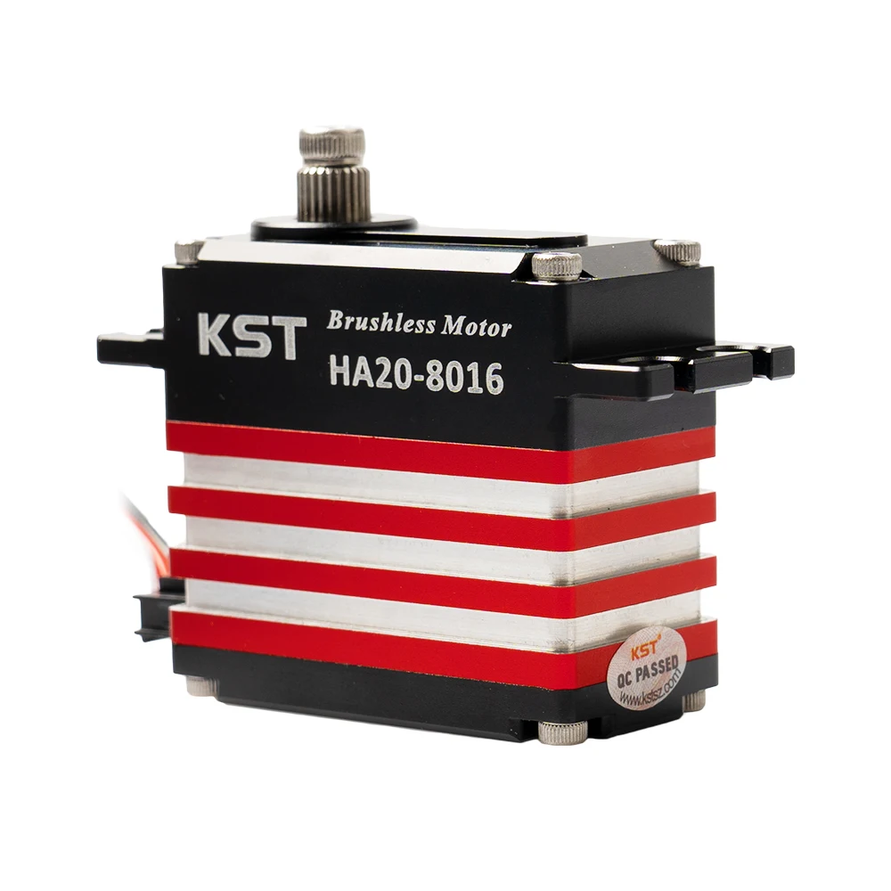 KST HA20-8016 85Kgf.cm 0,15 Sek./60 ° Extrem drehmomentstarker bürstenloser Standardservo für große RC-Flugzeuge – Detail 14