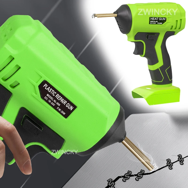 

For Makita/Dewalt/Milwaukee/Bosch/Black&Decker 18V 20V Lithium Battery Portable Cordless Plastic Welding Gun Car Repairing Tools