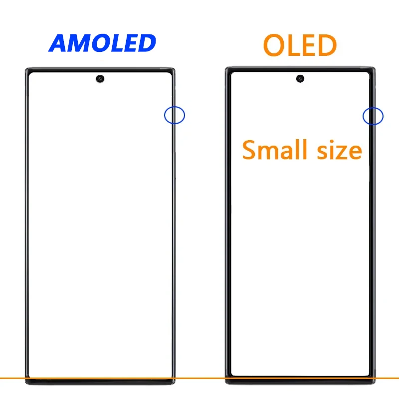 Super Amoled Note10+ LCD Display With Frame Touch Screen Replacement, For Samsung Galaxy Note 10 Plus, N975, N9750, NEW OLED TFT