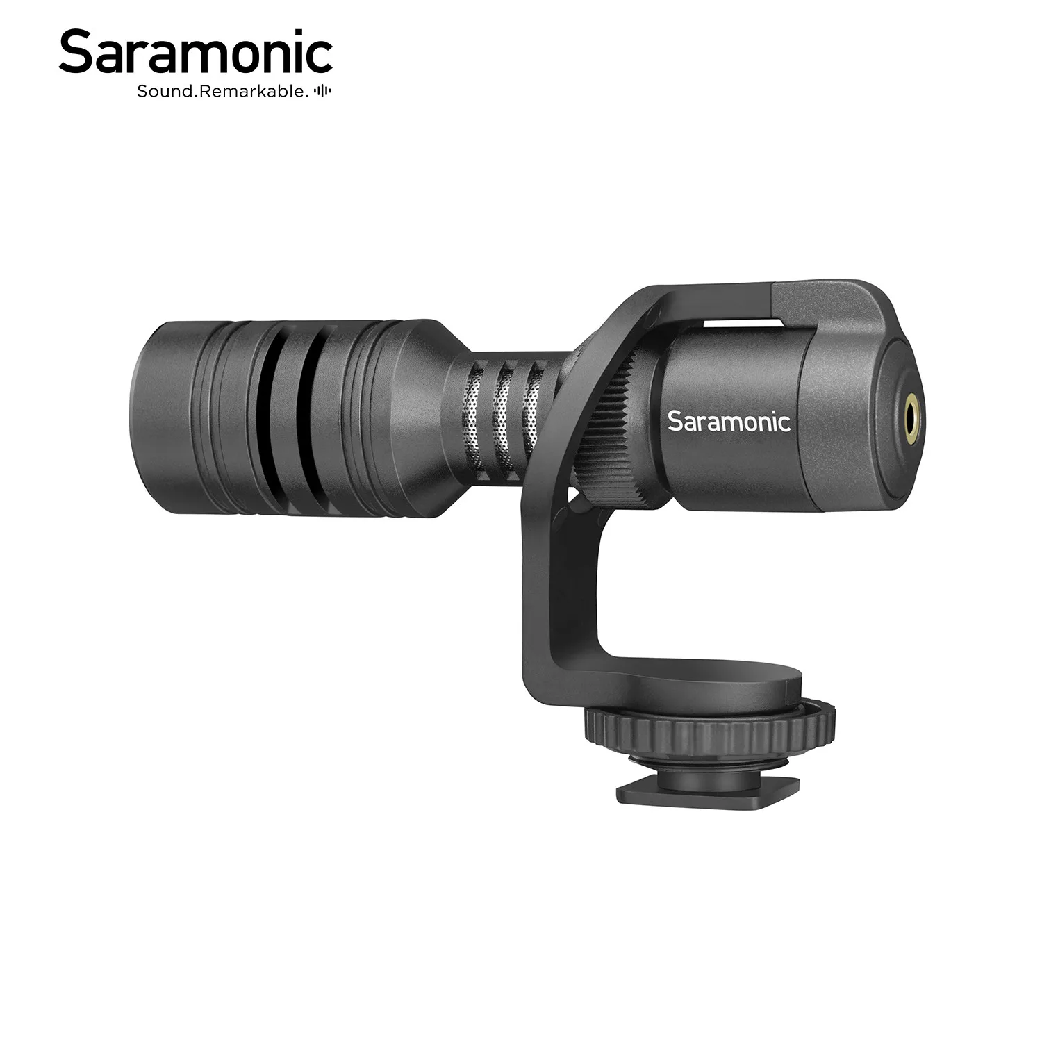 

Saramonic VmicMini Condenser Video Microphone Broadcast Quality Professional Audio Stereo for DSLR&Smartphone Canon Nikon Sony