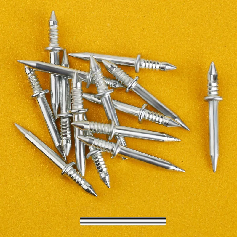 5/20/50/100pcs Carbon Steel Nails for Seamless Baseboard Installation High Strength Single Head Two-way  Non-Marking Nails