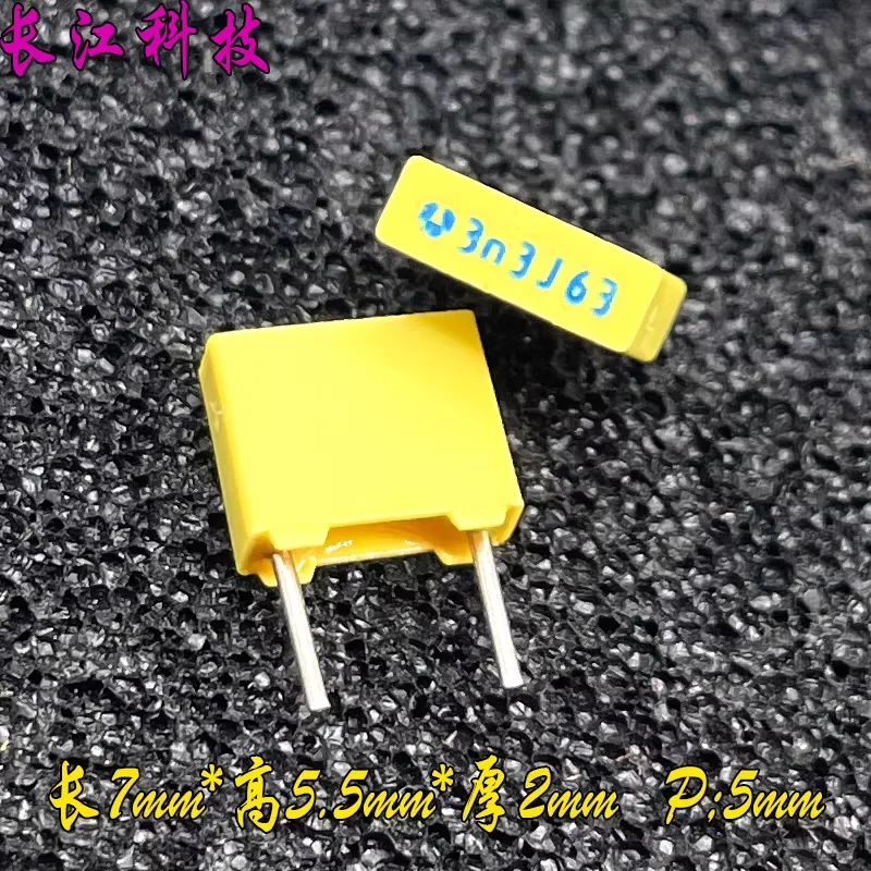 French TPC Thomson MKP 332 3.3nF 3300pF 63V 100V Copper Audio Safety Capacitor