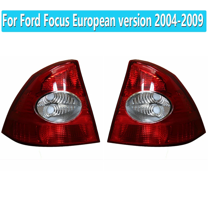 For Ford Focus European Version 2004-2009 Rear Brake Tail Light Lamp Car Styling Accessories Assembly Without Bulb