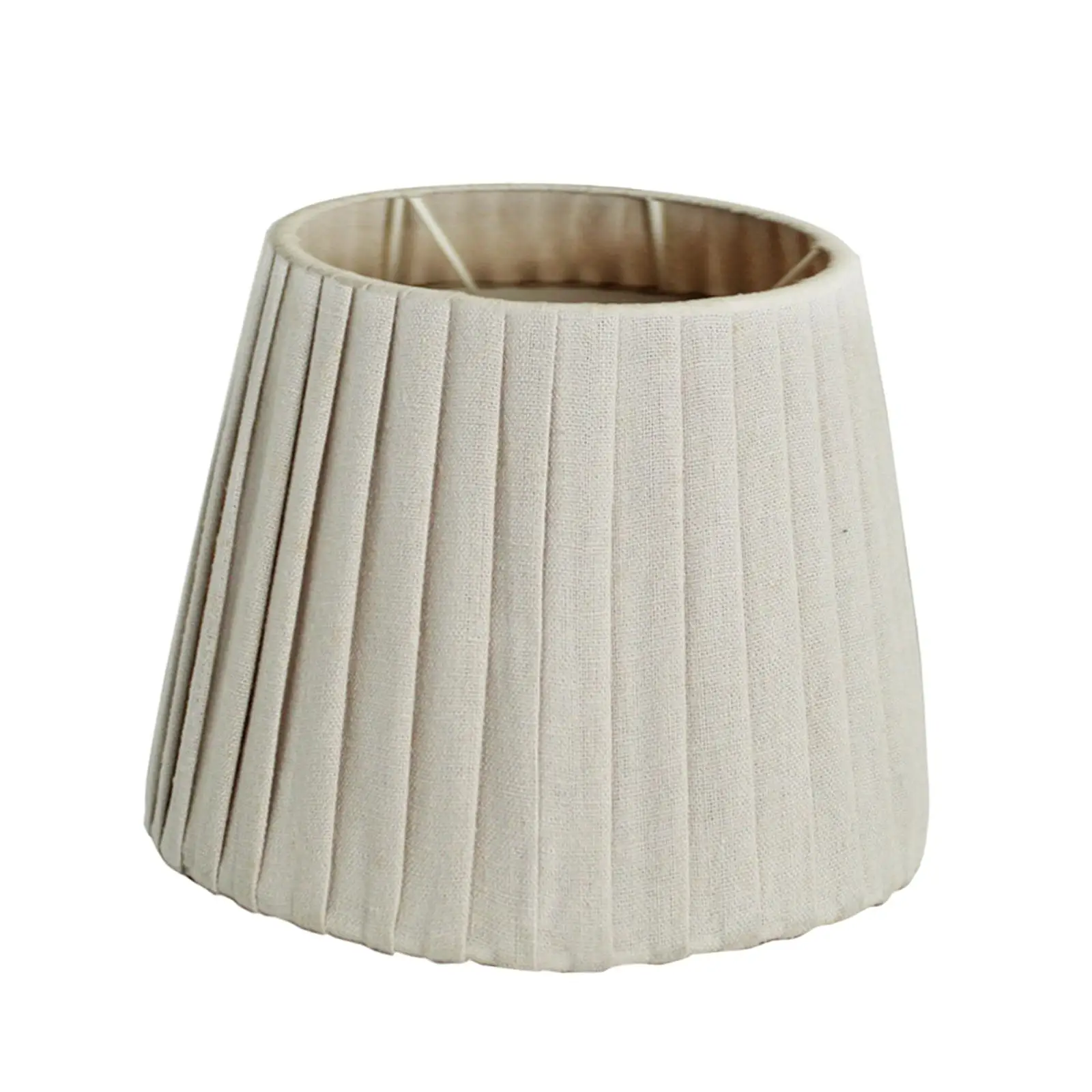 Ceiling Hanging Light Shade Drum Cloth Lamp Cover for Dining Room Pendant Lighting