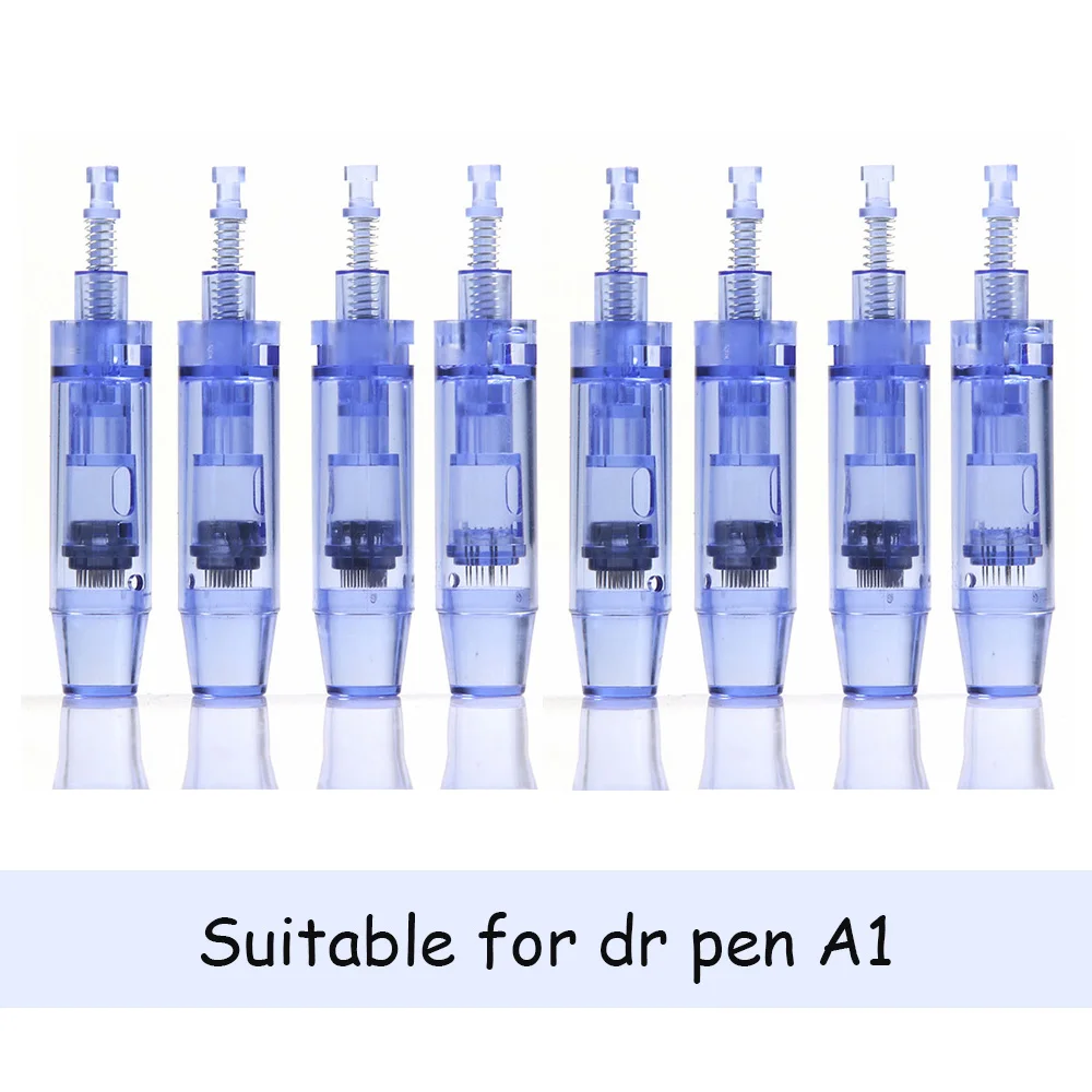 10/50/100pcs dermapen needles 12/24/36pin professional micro needle mts derma pen needle cartridge for skin care dermapen a1