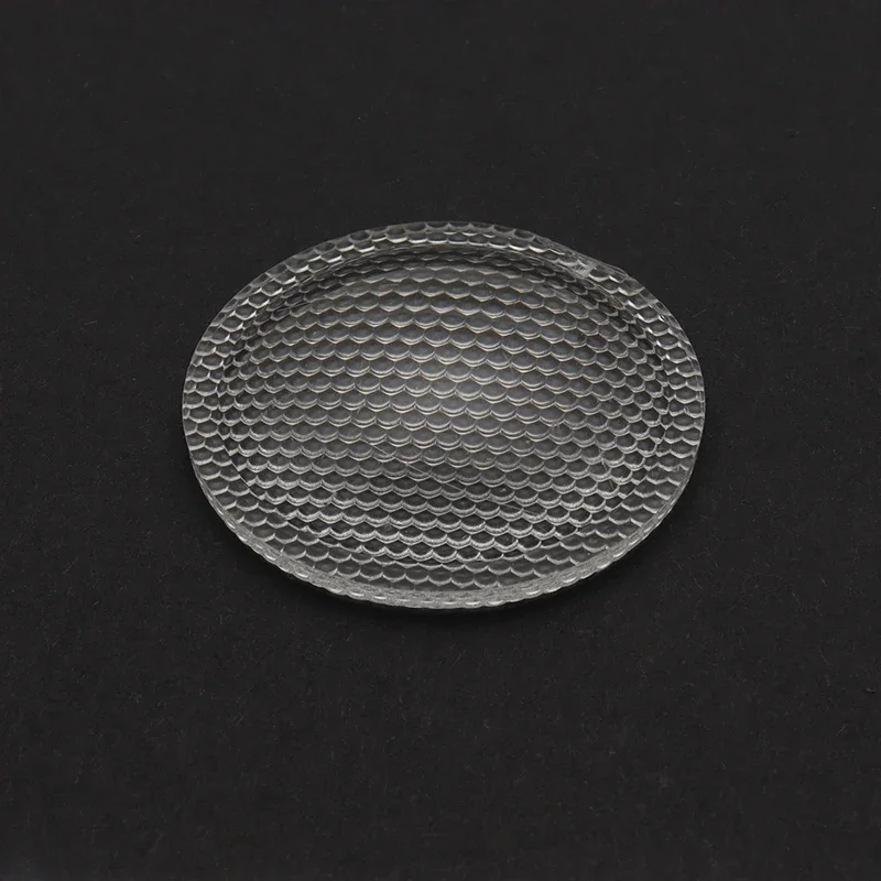 20mm 23mm 38mm Bead or Smooth Surface Acrylic Plano Convex Lens Reflector Lampshade Cover for LED Flashlight Headlamp Bike Light