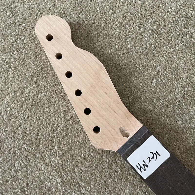 HN231  Unfinsihed TL Model Uncut  Electric Guitar Neck NO Frets  Maple With Rosewood for DIY Guitar Part