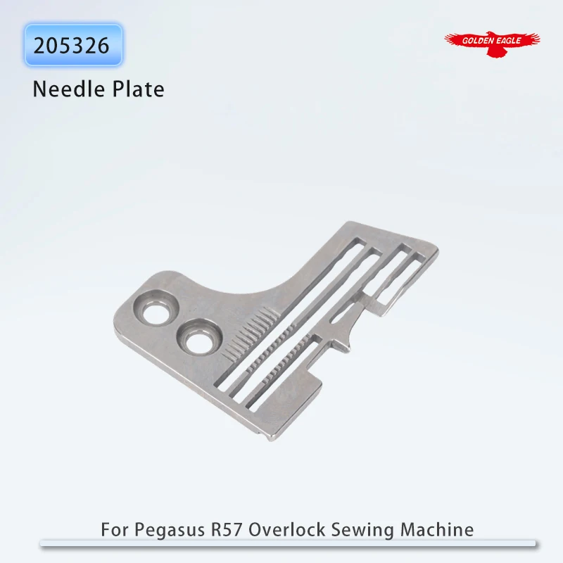 205326 Throat Plate Fit For Pegasus R57 Industrial Overlock Sewing Machine 5mm