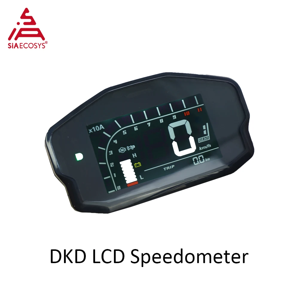 Magazzino statunitense Migliore vendita Display LCD regolabile DKD Plug & Play Comunicazione CAN-BUS/LIN opzionale per scooter elettrico moto