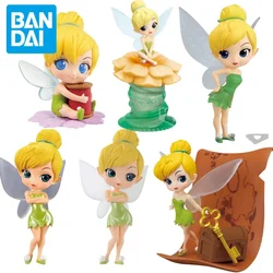 Bandai Q Edition Disney Princess Tinker Bell Ice And Snow Strange Love Elsa Ariel Belle Snow White Mermaid Mulan Cute Toy Doll