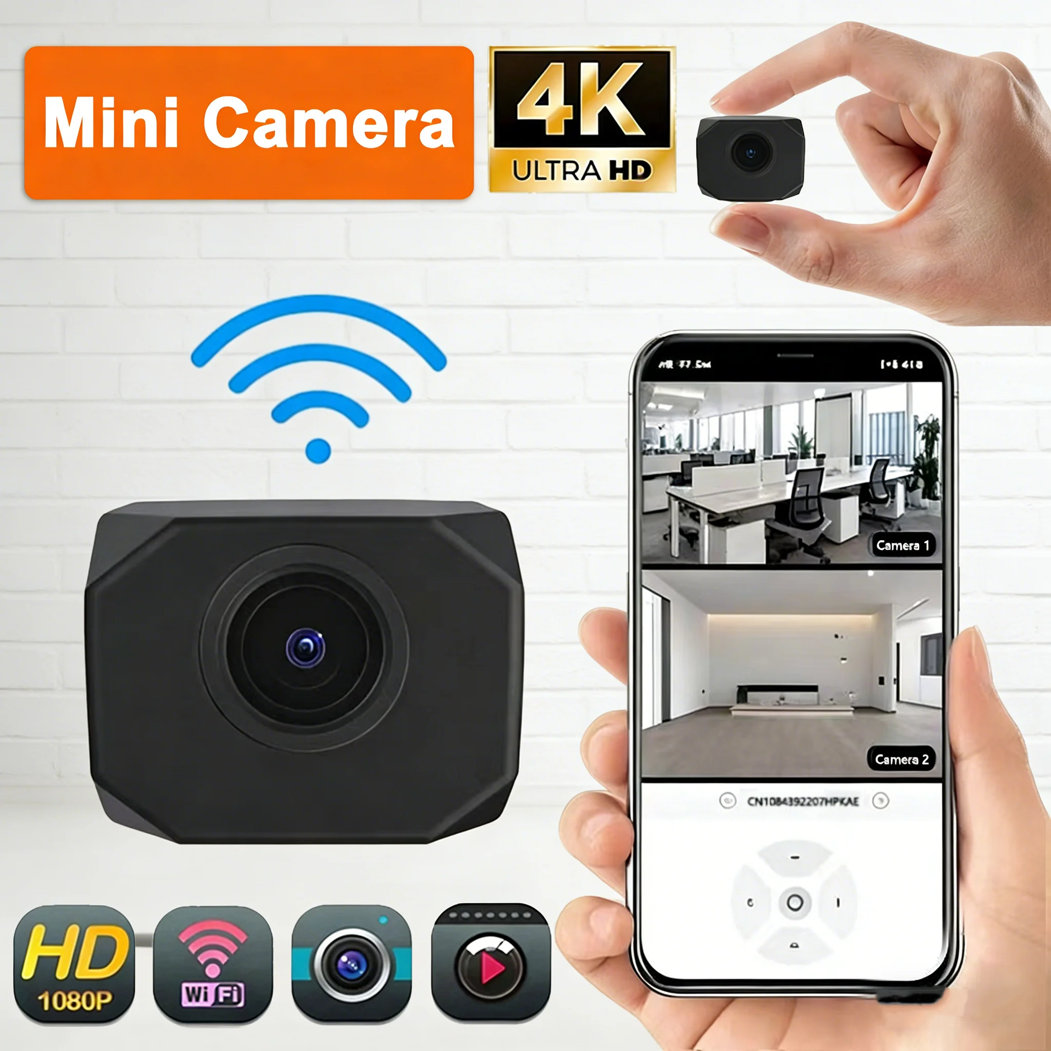 Mini Camera 1080P H…