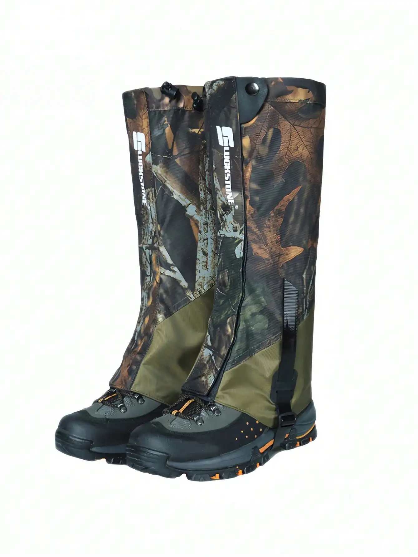 1 Pair Ueasy Snake Proof Gaiters, Heavy Duty Waterproof Leg Armor With Non-Slip TPU Straps - Cold-Resistant To -30°C & Animal Bite Proof For Hiking, Climbing, Outdoor Adventures, Hunting Gear