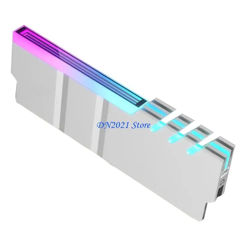 F3KE Toolless Installation DDR4 DDR5 ARGB Memory Coolers Aluminum Secure Mounting