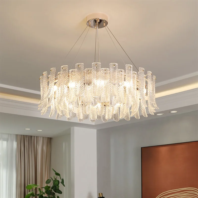 

LED Simple Modern Living Room Crystal Lamp French Cream Wind Warm Eye Protection Bedroom Room Suction Ceiling China Dining Room