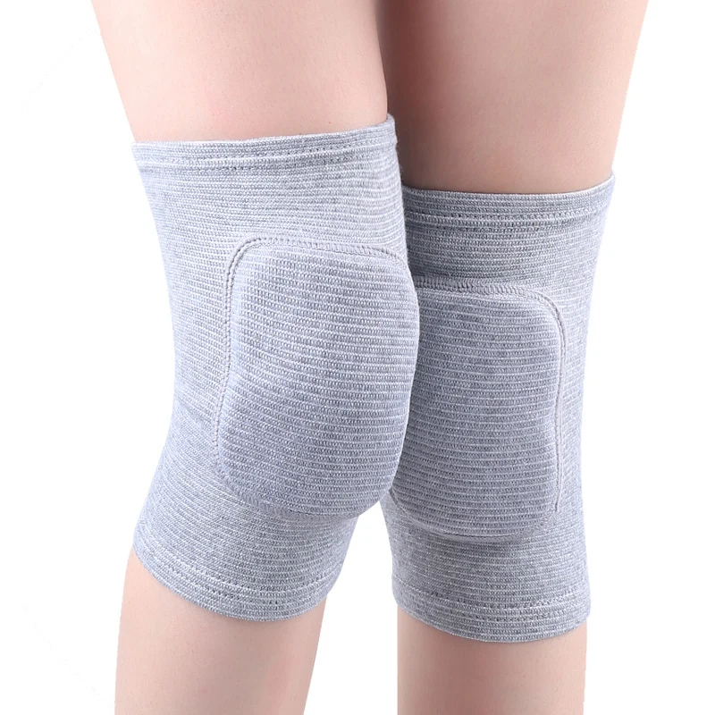 1 Pcs Thickened Sponge Dancing Sports Knee Pads Support Volleyball Kneeling Anti Collision Kneepads Protector Skating Guard Warm